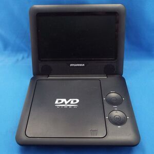 SYLVANIA 7" Portable DVD Player SDVD7003D Black Rechargeable Battery